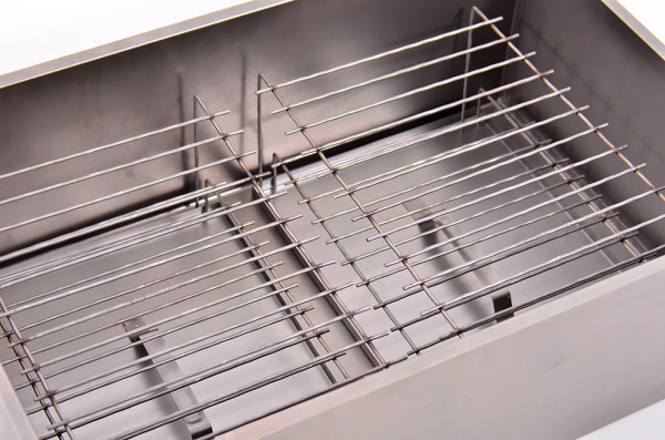 Коптильня двухъярусная 580х380х220мм 1,0мм