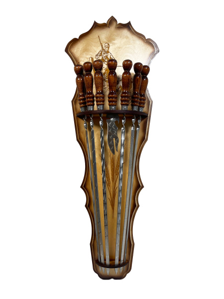 Набор шампуров "Щит и герб"