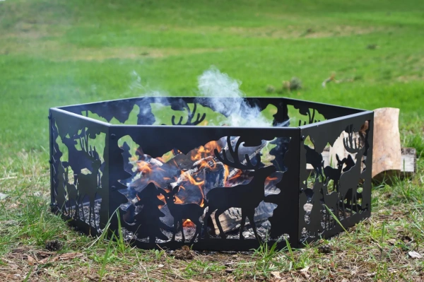 Кольцо для костра разборное "Лесное царство"