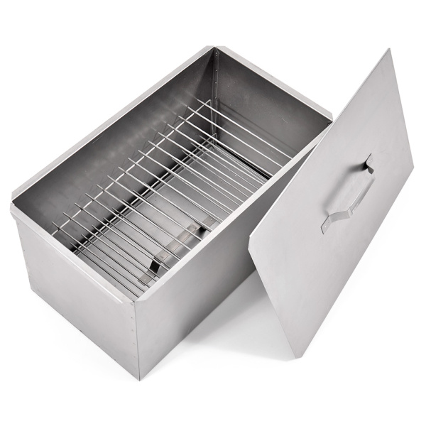 Коптильня двухъярусная 480х280х270мм 1,0мм