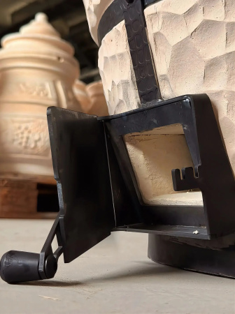 Тандыр Сотник с откидной крышкой