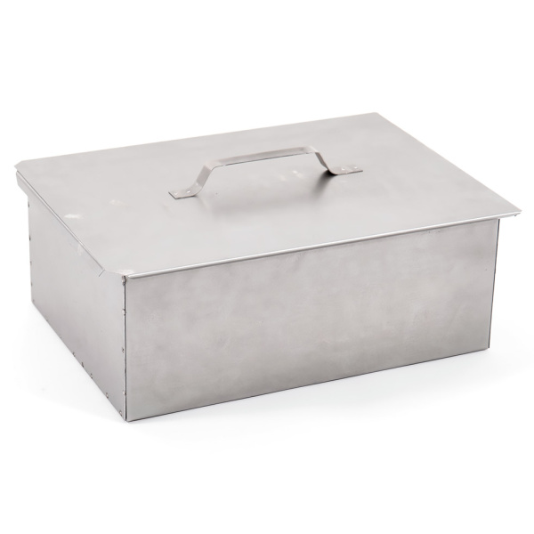 Коптильня двухъярусная 380х280х170мм нерж. 0,5мм