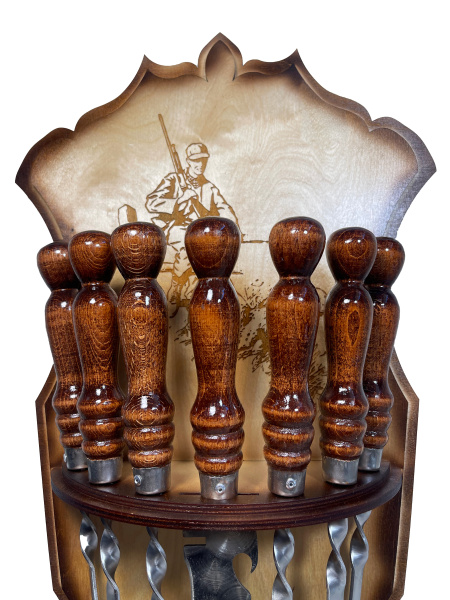 Набор шампуров "Щит и герб"