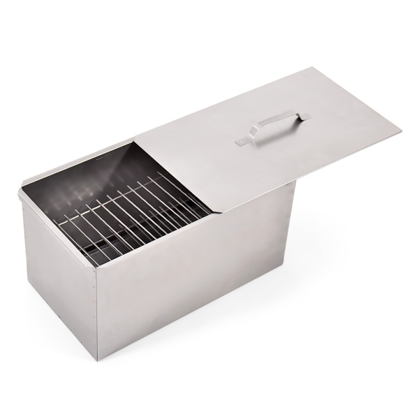 Коптильня двухъярусная 480х280х270мм 1,0мм