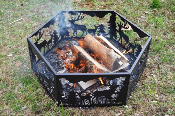 Кольцо для костра разборное "Лесное царство"