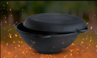 Прокаливание нового казана