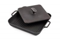 Сковорода гриль Syton 280х280х40мм с прессом 280х280мм