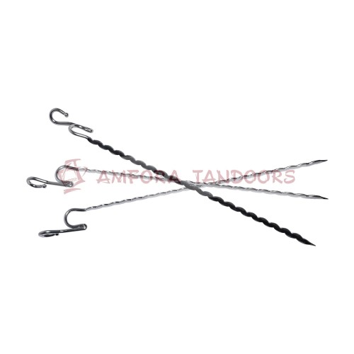 Шампур из нержавеющей стали для тандыра