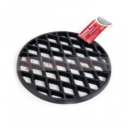 Решетка-гриль чугунная для стейков d 210мм