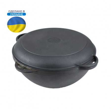 Казан азиатский Syton 6 литров с крышкой-сковородой