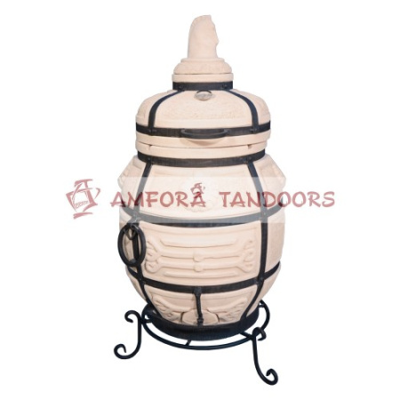 Тандыр Поручик с поворотной крышкой (в комплекте с подставкой)
