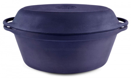 Кастрюля "Утятница" Syton 320х200х130мм, V=5 л с крышкой-сковородой