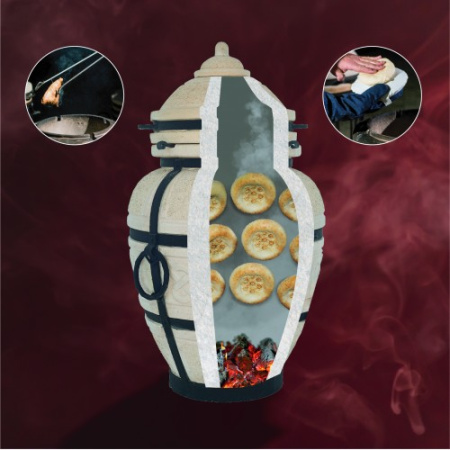 Набор для приготовления лепешек (капкир + крючок)