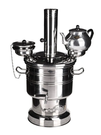 Чайный самовар (Турция) 6 литра с чайником