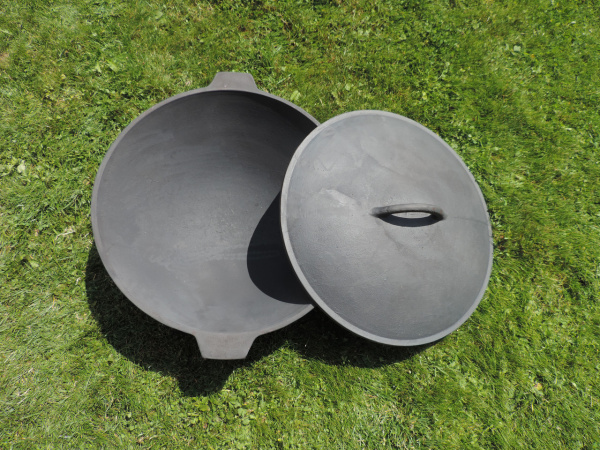 Казан чугунный Легмаш 12 литров с крышкой - Легмаш