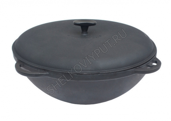 Казан азиатский Syton 22 литров с крышкой чугунной