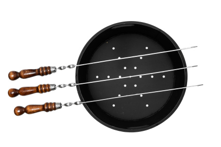 Мангал для печи под казан на 22 литра, диам.45см