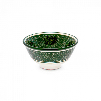 Пиала для чая большая. Зеленая