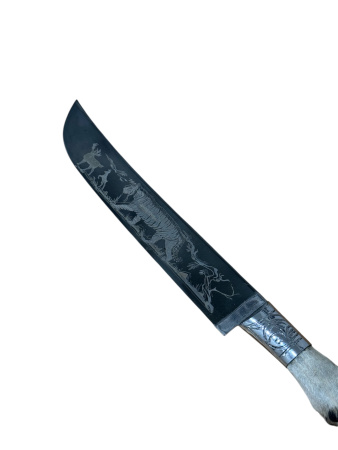 Пчак узбекский большой "Шархон", рукоять "Копыто"