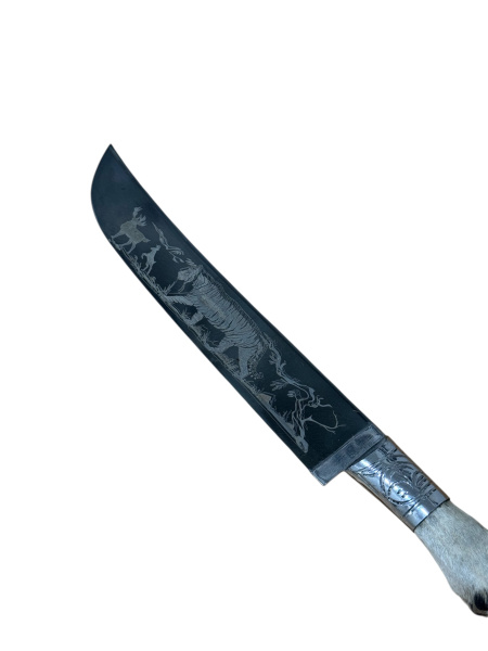 Пчак узбекский большой "Шархон", рукоять "Копыто"