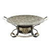 Садж из нержавеющей стали 40 см + подставка "Товуз"