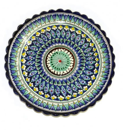 Блюдо для плова (с резным краем), диам.42см